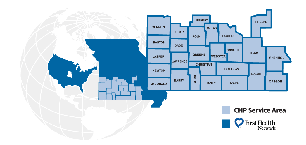 26 County Service Map